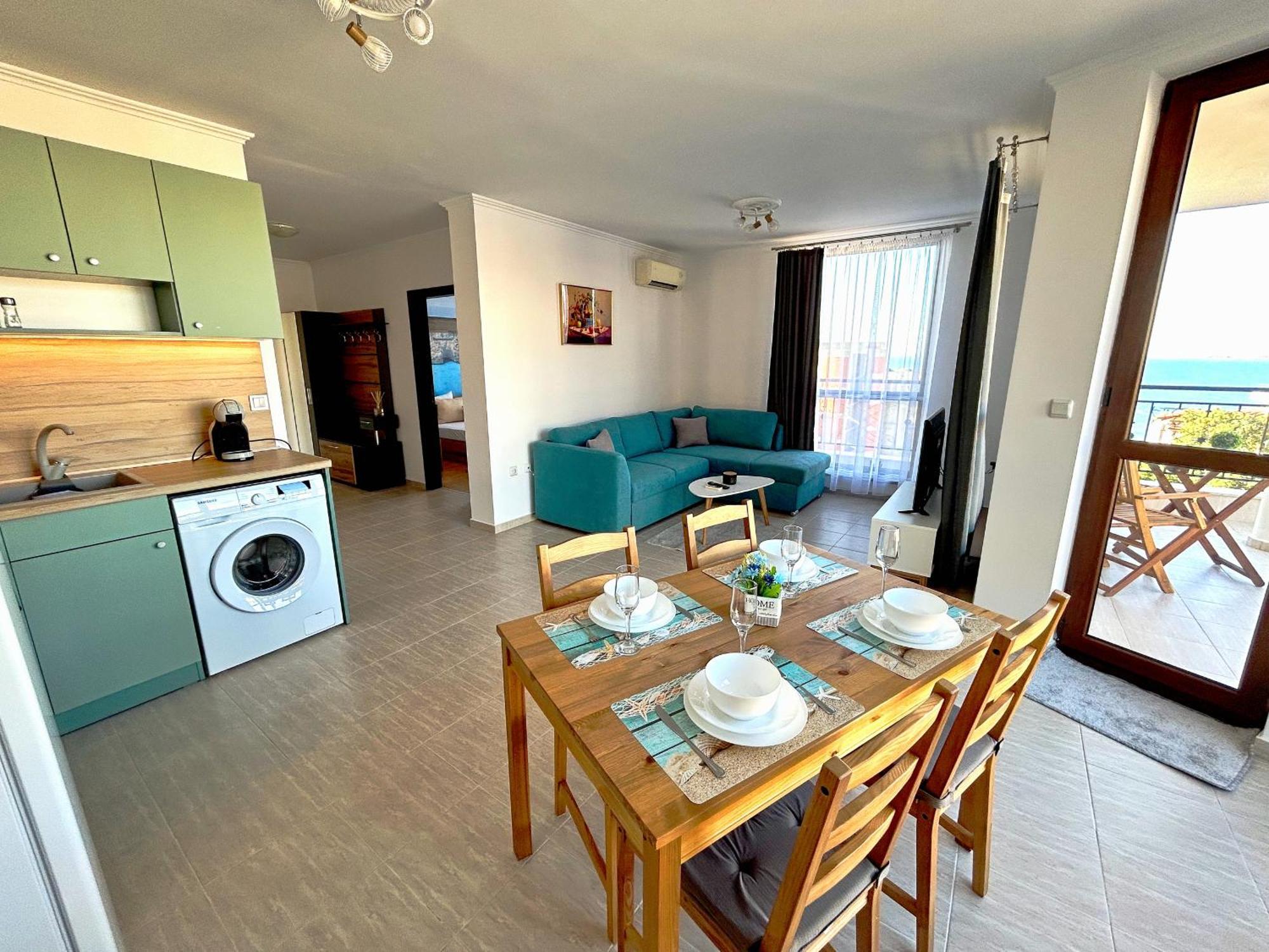 Apartment Calabria Sveti Vlas Bagian luar foto